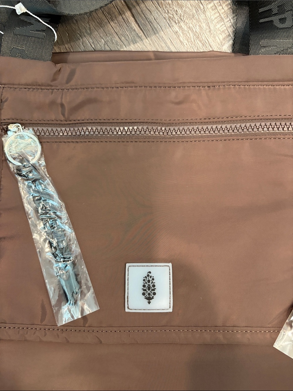 Free People • Home Team Tote Brown NWT - Picture 6 of 7